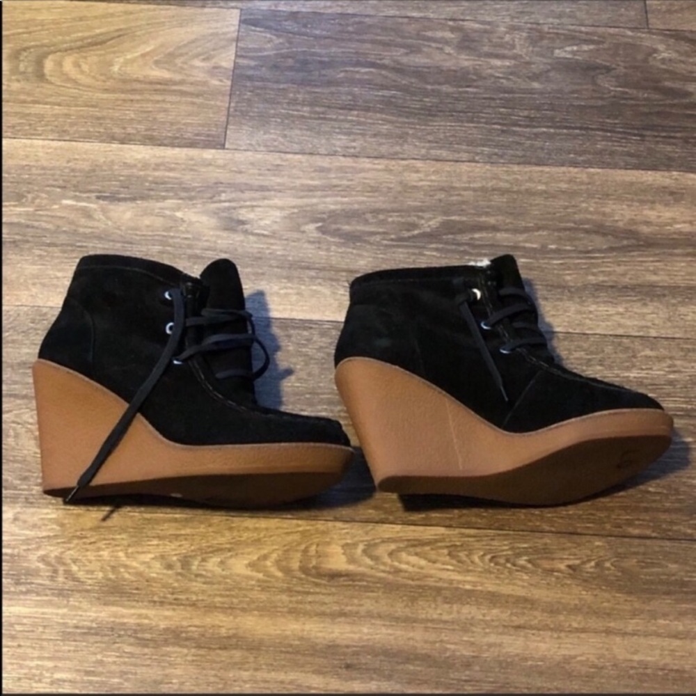 Rebecca Minkoff Faux fur and suede booties